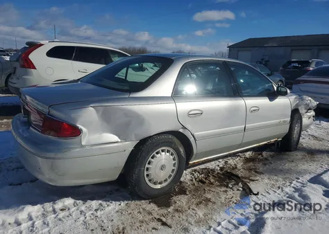 2000 Buick Century Custom из США, поврежденный, VIN 2G4WS52J2Y1341516